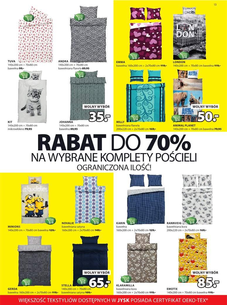 Gazetka promocyjna Jysk str. 13