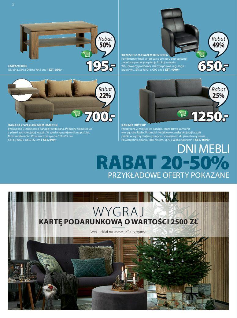Gazetka promocyjna Jysk str. 2