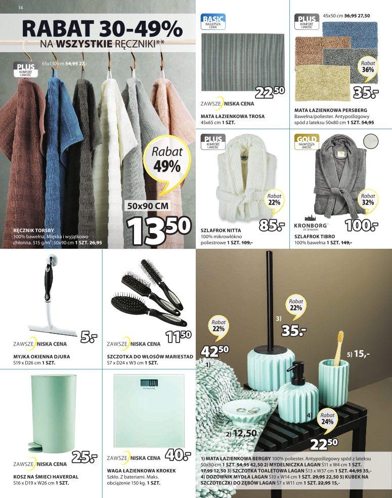 Gazetka promocyjna Jysk str. 14