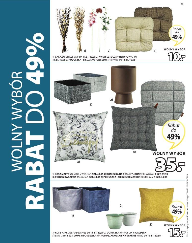 Gazetka promocyjna Jysk str. 15