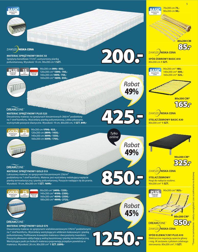 Gazetka promocyjna Jysk str. 5