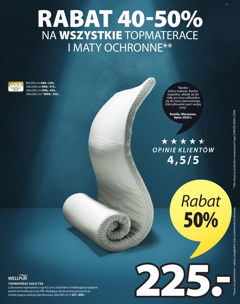 Gazetka promocyjna Jysk str. 7