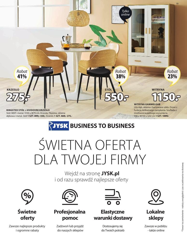 Gazetka promocyjna Jysk str. 19