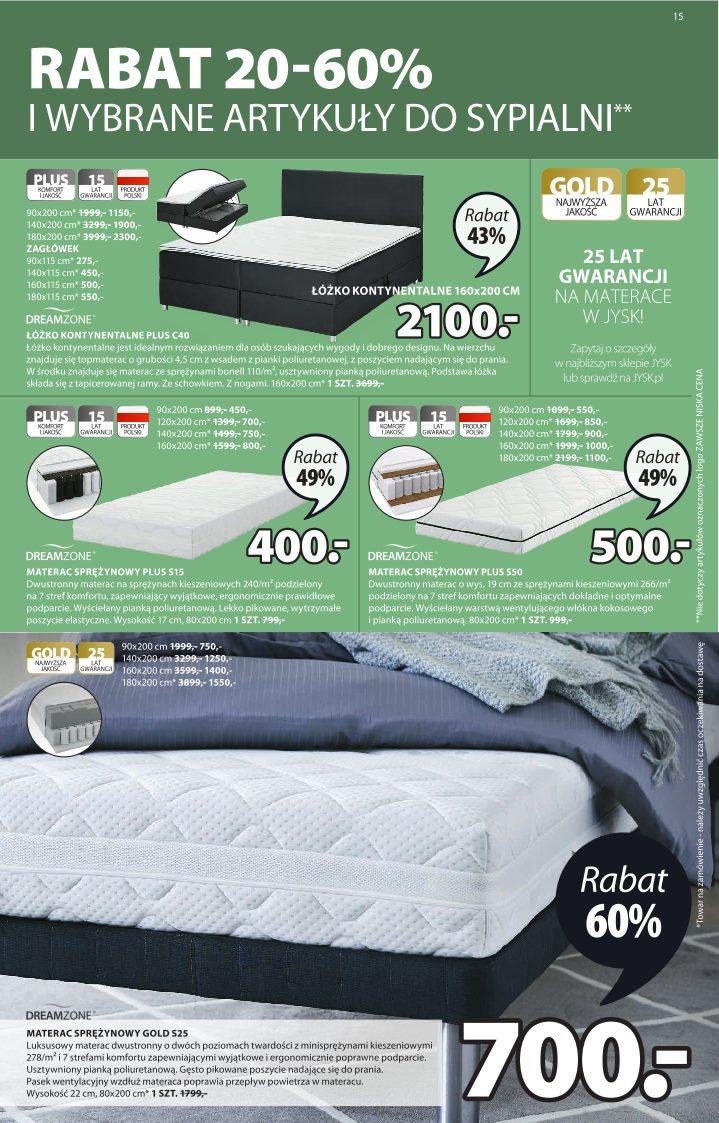 Gazetka promocyjna Jysk str. 15